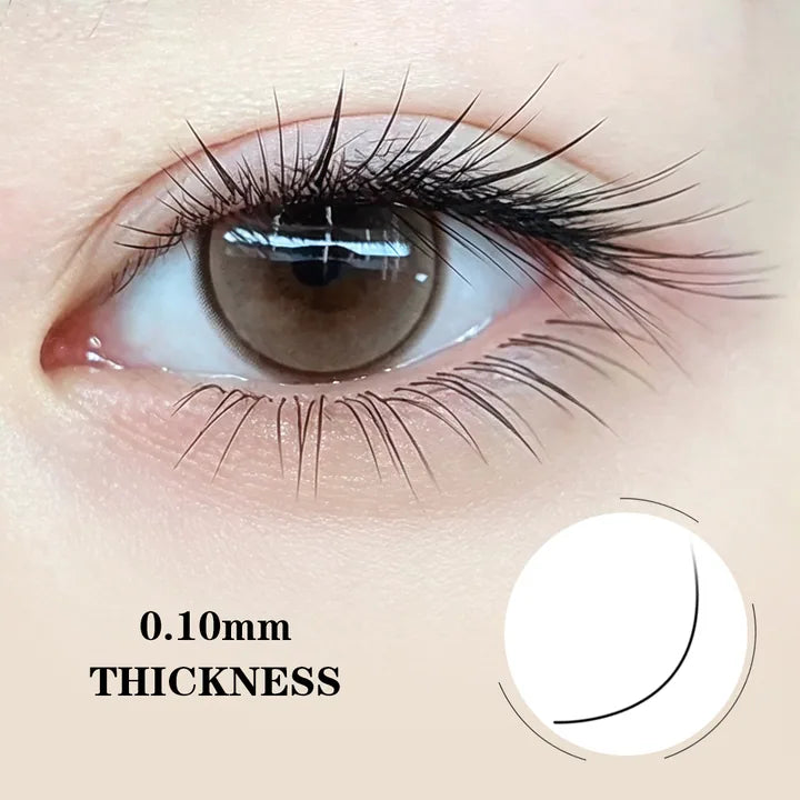0.10mm eyelash extensions for light classic sets