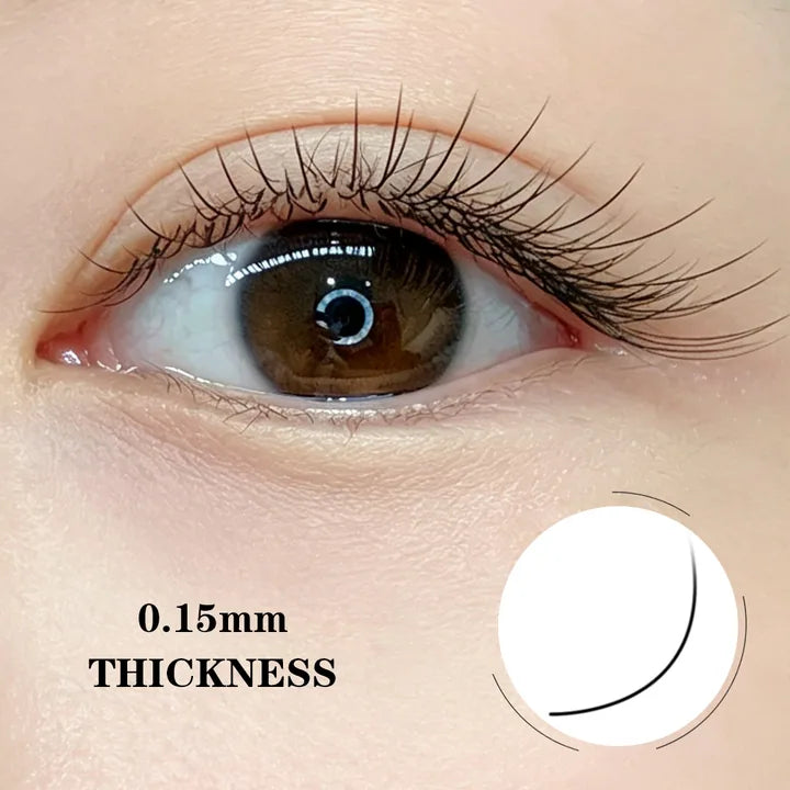 0.15mm eyelash extensions for classic lash sets