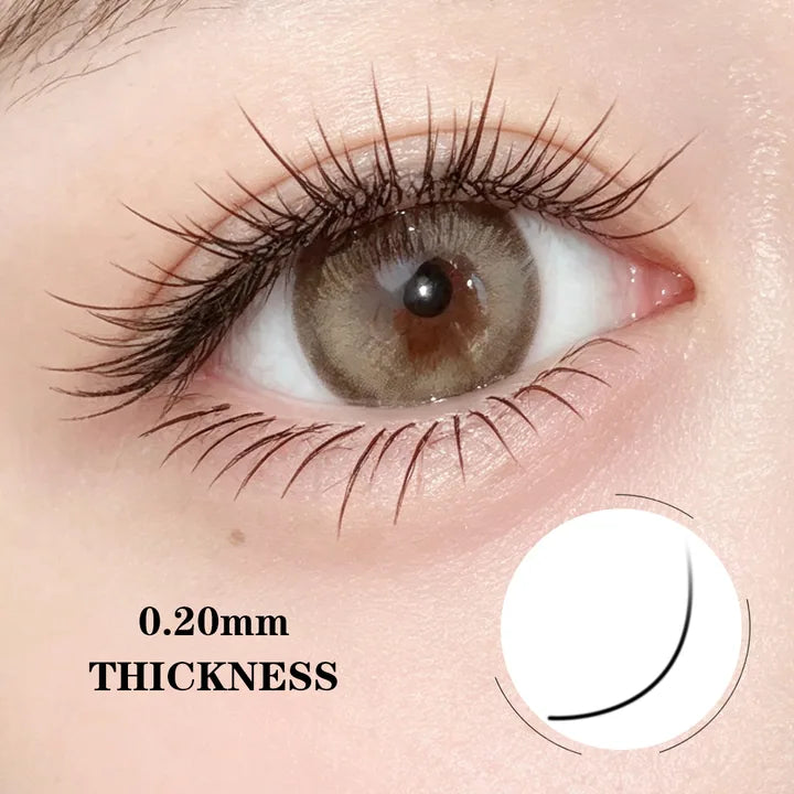 0.20mm eyelash extensions for a fuller classic finish