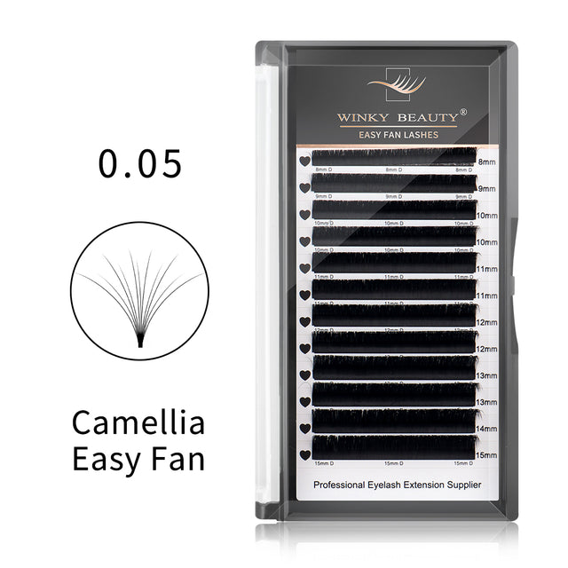 0.05 Camellia Easy Fan Eyelash Extension