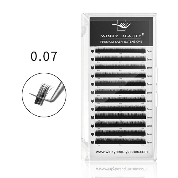 0.07mm Individual Bottom Lash