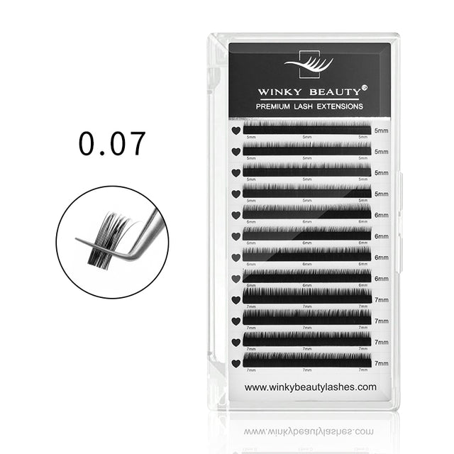 0.07mm Individual Bottom Lash