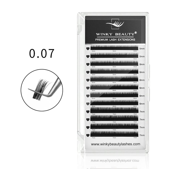 0.07mm Individual Bottom Lash