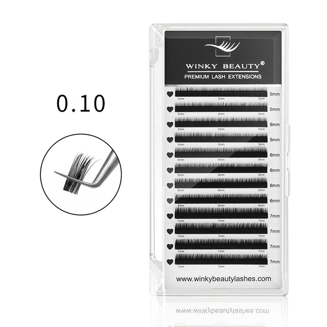 0.10mm Individual Bottom Lash