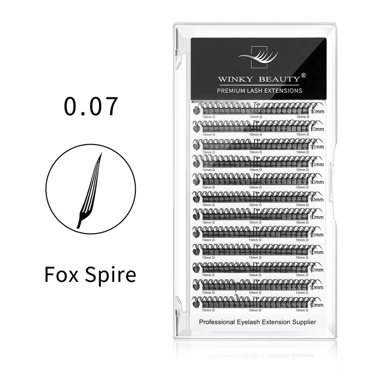 Comic Foxy Spire Premade Fans