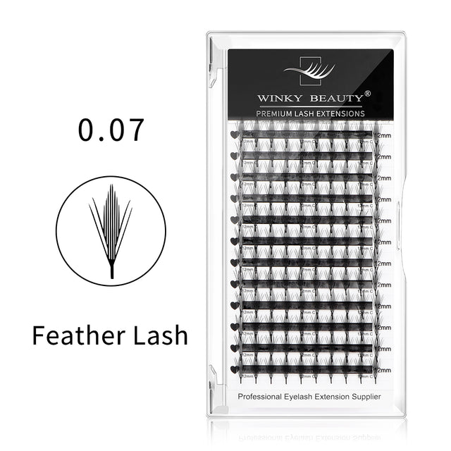 Comic Feather Premade Fans