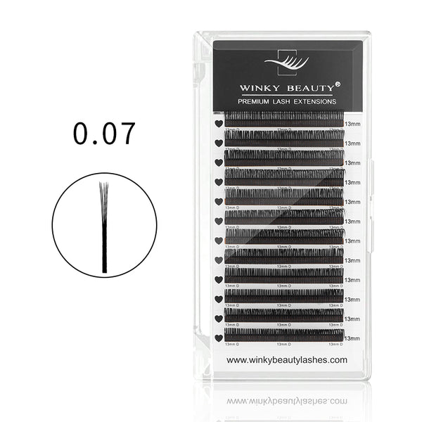 5D Flower Wispy Spikes Individual False Eyelashes