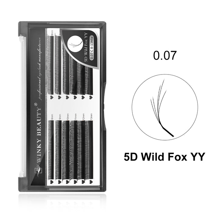 5D Wild Fox YY Eyelash Extension
