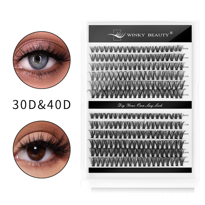 30D & 40D DIY Cluster Lashes – 240pcs