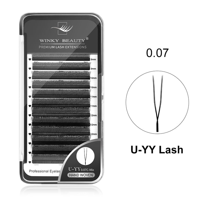 0.07mm U-Shape YY Eyelash Extension