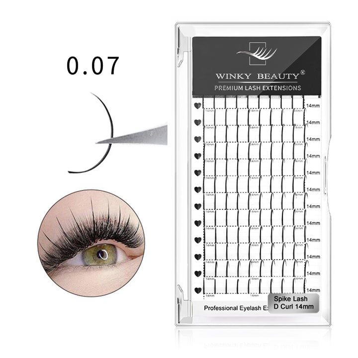 Manga Lashes, Wispy Spikes Individual False Eyelashes