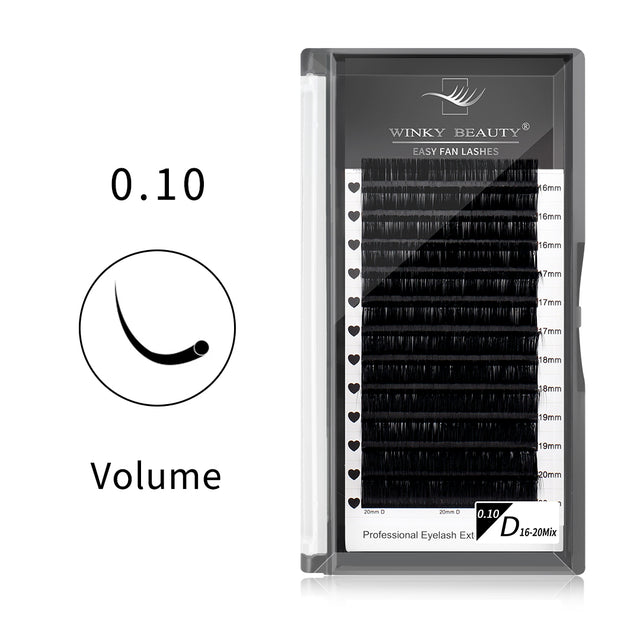 0.10mm Winky Beauty Silk Volume Eyelash Extensions