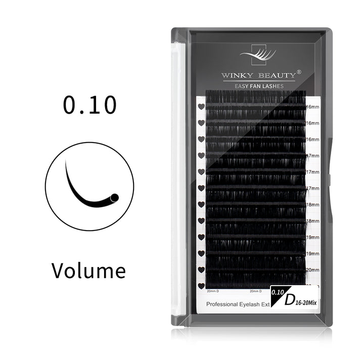 0.10mm Winky Beauty Silk Volume Eyelash Extensions