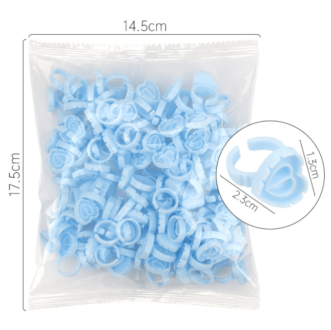 100Pcs-pack-Sweet-Heart-Glue-Cups-winkybeautylashes-lash-factory