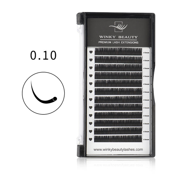 0.10mm Winky Beauty Silk Volume Eyelash Extensions