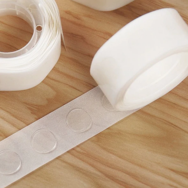 Removable Dot glue tape for glue cups(100dots/pack)