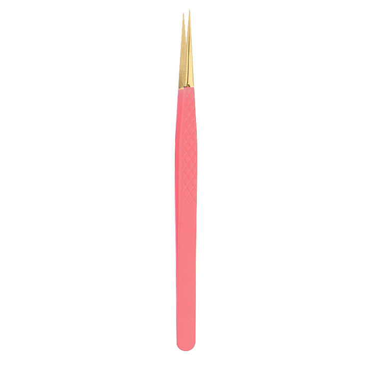 Tweezers丨Peacock Straight Tweezers Professional Eyelash Extensions Tweezers