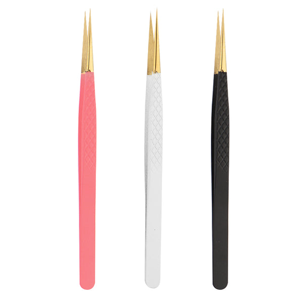 Tweezers丨Peacock Straight Tweezers Professional Eyelash Extensions Tweezers