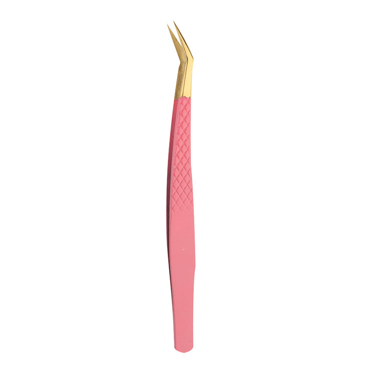 Tweezers丨Longer Version Golden Feather Eyelash Extensions Tweezers