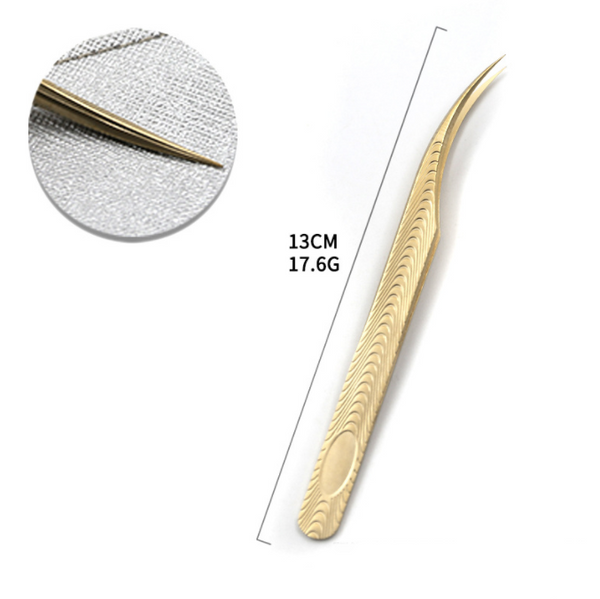 Dolphin-Curved-Tip-Tweezers-for-Professional- Eyelash-Extension